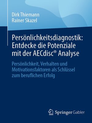 cover image of Persönlichkeitsdiagnostik